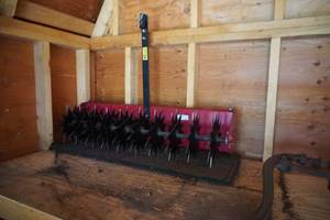 lot 373 image: Pull type lawn aerator