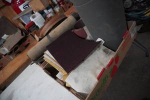 lot 54 image: Two boxes of and paper and belts