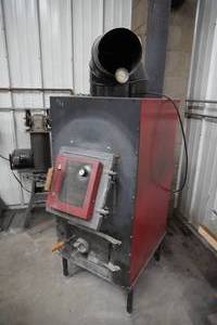lot 93 image: Hot Blast Wood burning stove