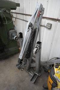 lot 100 image: Cherry Picker 2 ton, 1.5 ton 1 ton, 34 ton with extra leg extensions included