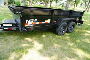 lot 4 image: 2025 Nova Split gate Dump Trailer