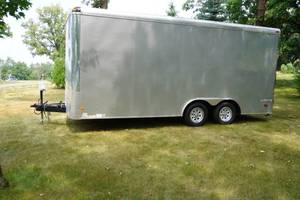 lot 3 image: 2014 Haulmark Ramp Door Trailer-18.6