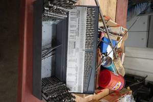 lot 147 image: American standard drill bits, easy outs etc...