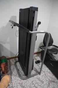 lot 257 image: Lifestyler 800 model folding treadmill