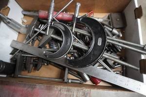 lot 128 image: Micrometers and end mills